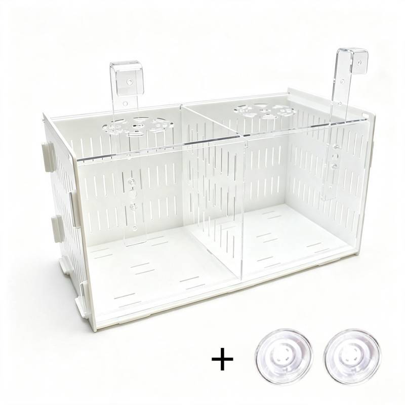 Aquarium Fish Parrot - Multifunktionale Aquarium-Fischzuchtbox Betta-Fischbecken Isolationsbox für Garnelen