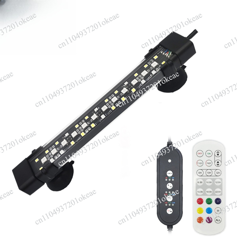 Aquarium Fish Light - Aquarium-LED-Beleuchtung, automatischer Tag- und Nachtkreislauf, professionelle