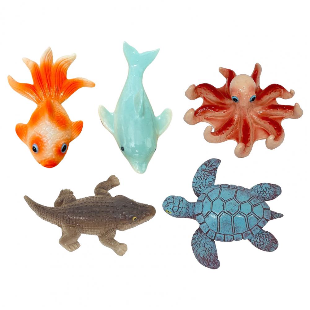 Aquarium Fish Dolphin - Schwimmende Aquarium-Accessoires Realistische Meeraquarium-Ornamente Schwimmende Goldfisch-,