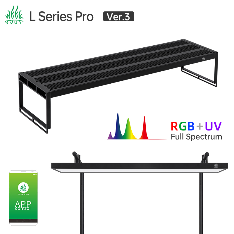 Aquarium Fish Lamp - WEEK AQUA L-Serie APP-Steuerung Dimmer und