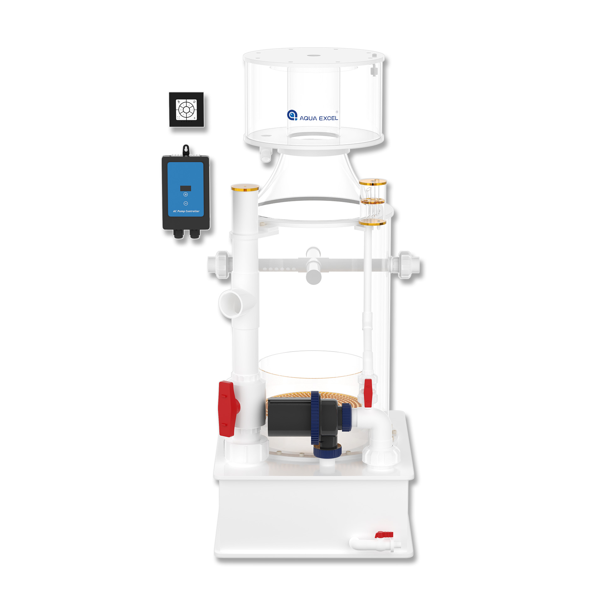 Protein Skimmer Reef - AE-SK400D Moderner Langlebiger Energiesparender Großer Proteinabschäumer