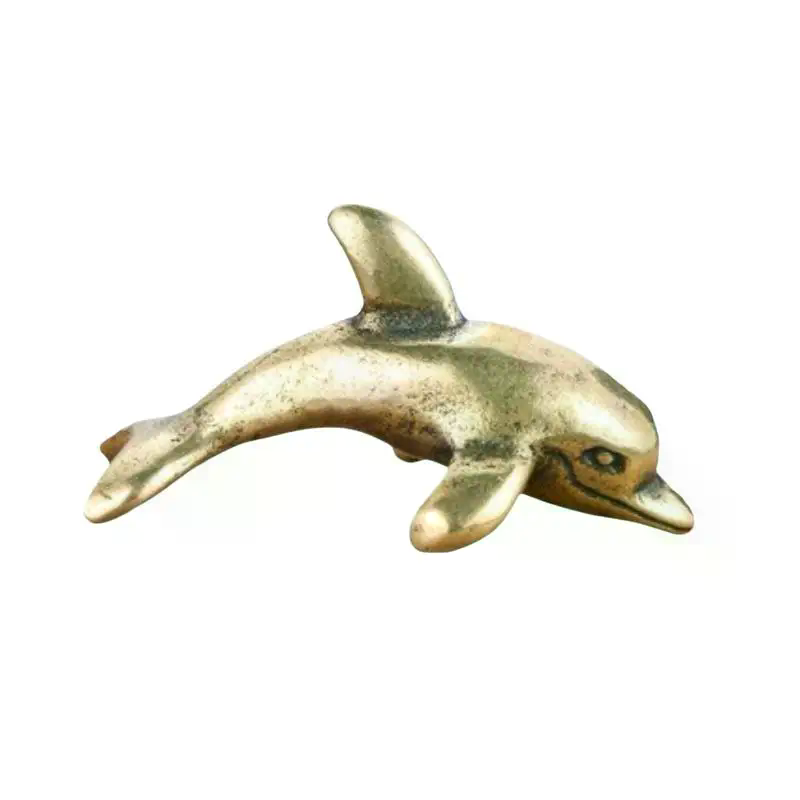 Messing-Delfinfigur, Vintage,  – Aquarium Fish Dolphin Bewertung und Preis