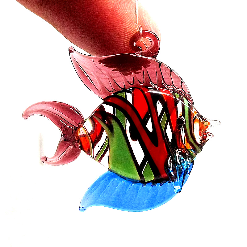 Schwimmende Glas-Meerestier-An – Aquarium Fish Dolphin Bewertung und Preis