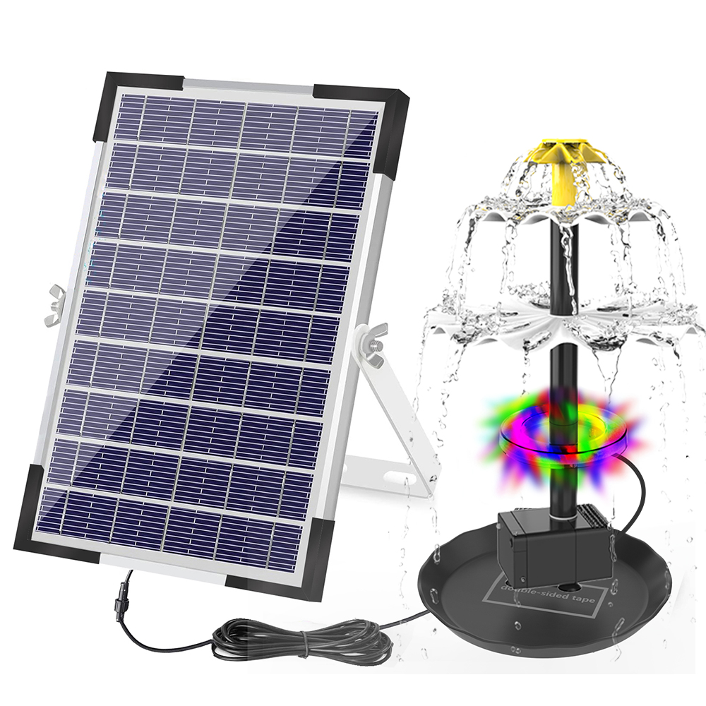 Solar brunnen pumpe für Vogel  – Aquarium Fish Light Bewertung und Preis