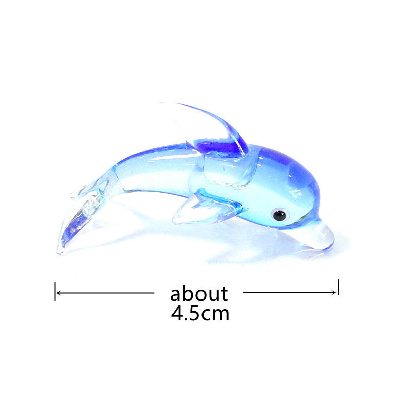 Murano-Glas Delfin-Miniaturfig – Aquarium Fish Dolphin Bewertung und Preis