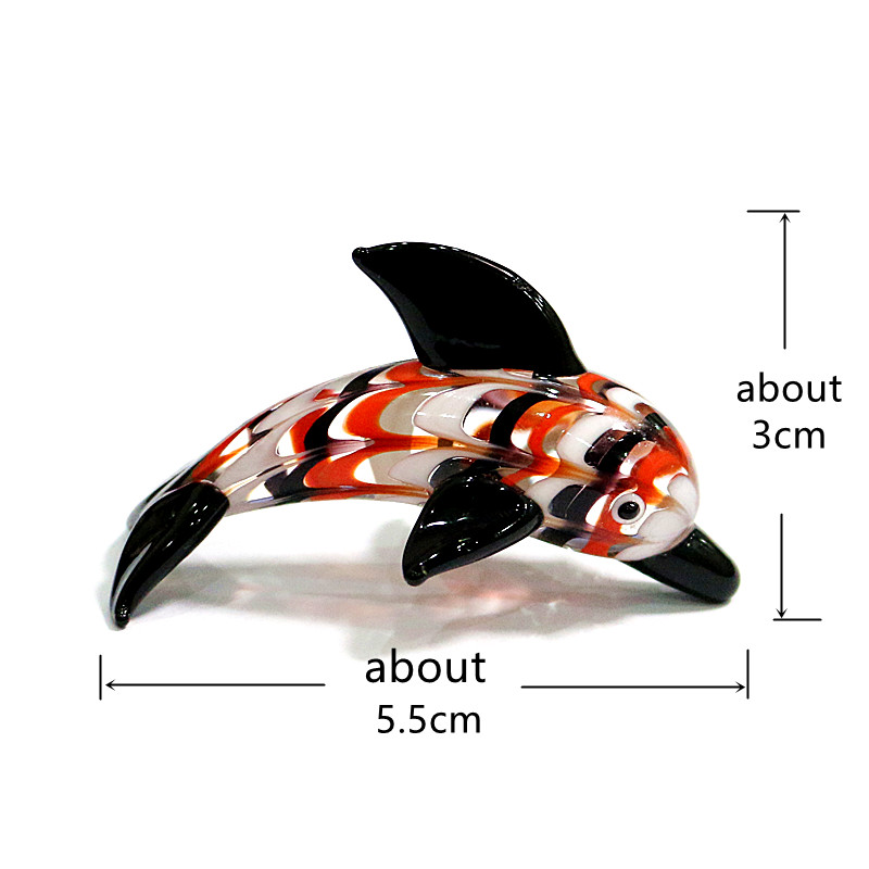 Murano-Glas Delfin-Miniaturfig – Aquarium Fish Dolphin Bewertung und Preis