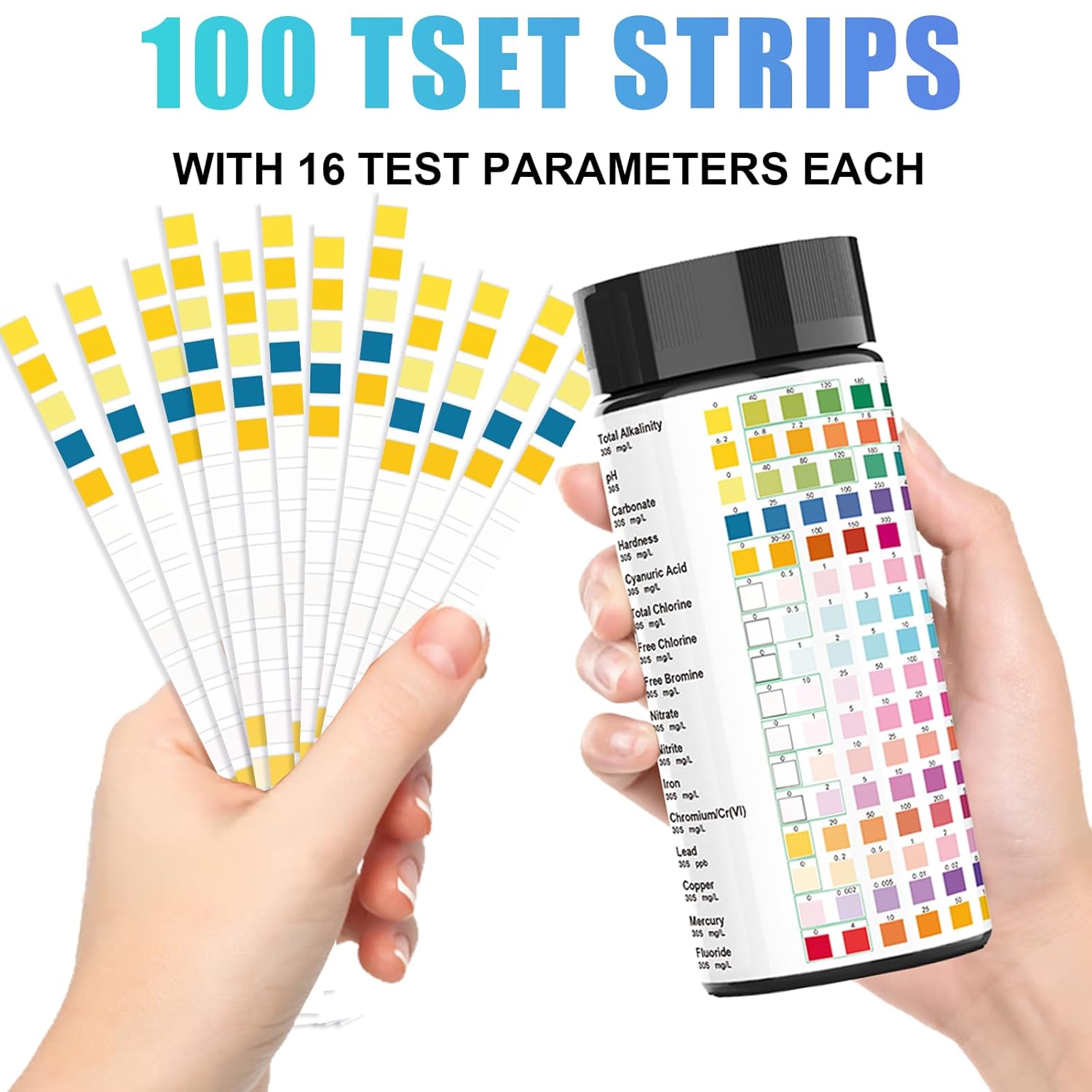 16-in-1 Wasserteststreifen, 10 – Aquarium Test Kit Bewertung und Preis