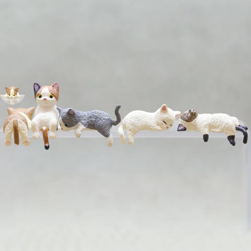 1Pc Nette Cartoon Katze PVC Ha – Aquarium Fish Real Bewertung und Preis