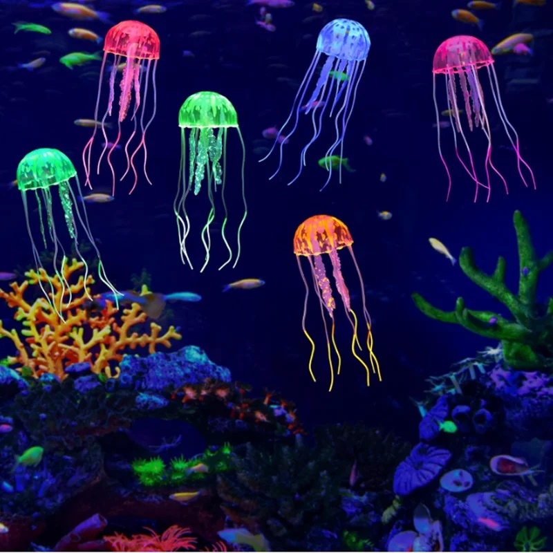 1/2 Stück Simulierte Leuchtend – Aquarium Fish Discus Bewertung und Preis