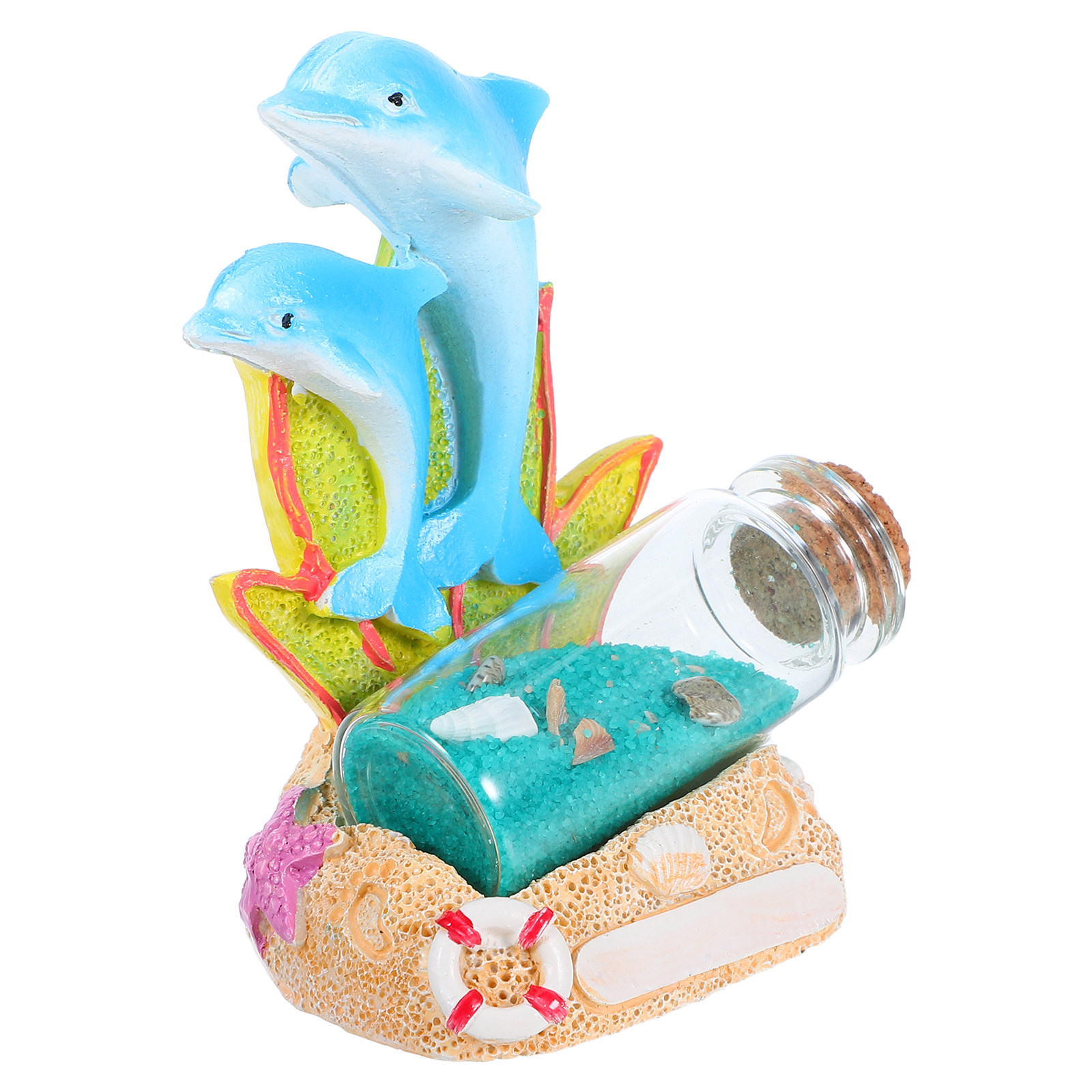 Delfin-Harz-Skulptur, Treibfla – Aquarium Fish Dolphin Bewertung und Preis