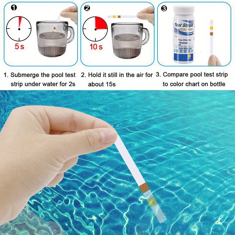 Chlor PH-Teststreifen SPA Schw – Aquarium Test Kit Bewertung und Preis