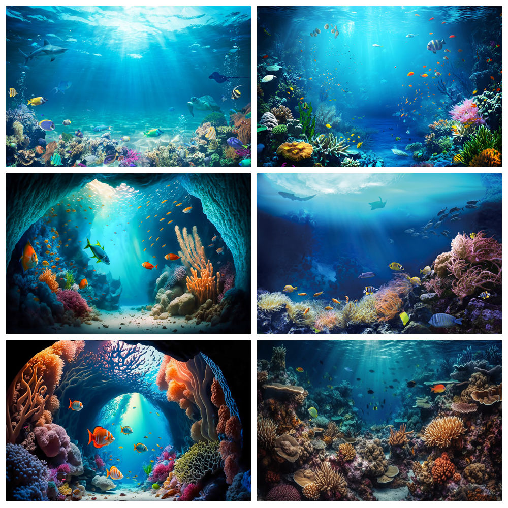 Unterwasser Ozean Welt Fotogra – Aquarium Fish Dolphin Bewertung und Preis