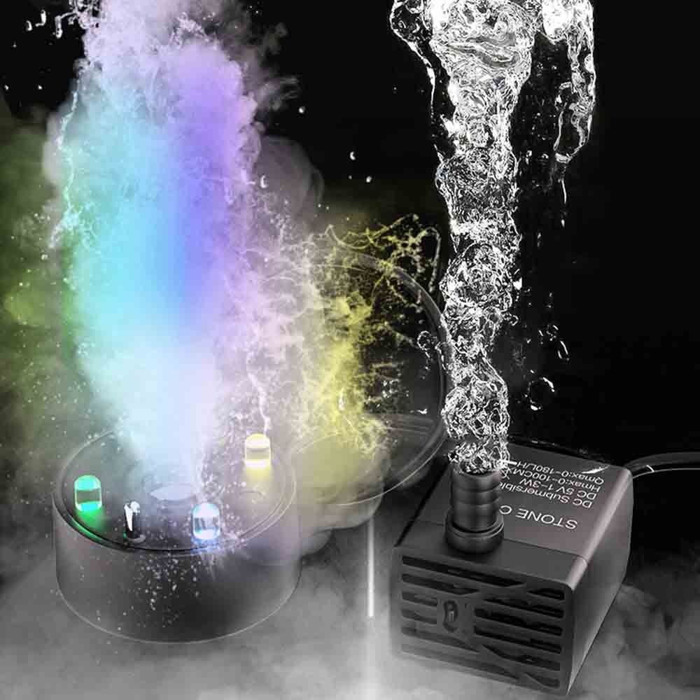 2-in-1 Nebelmaschine mit Farbi – Aquarium Fish Light Bewertung und Preis