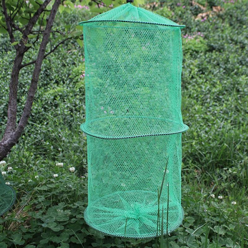Falten Runde Nylon Mesh Metall – Aquarium Fish Trap Bewertung und Preis