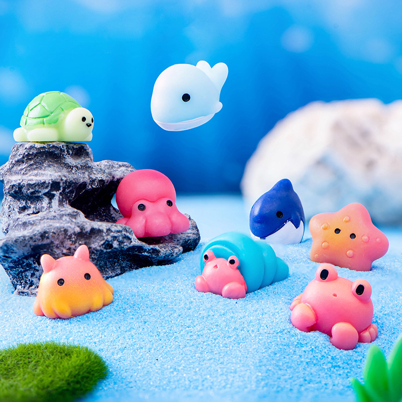1 Stück Kreative Harz-Figuren  – Aquarium Fish Dolphin Bewertung und Preis