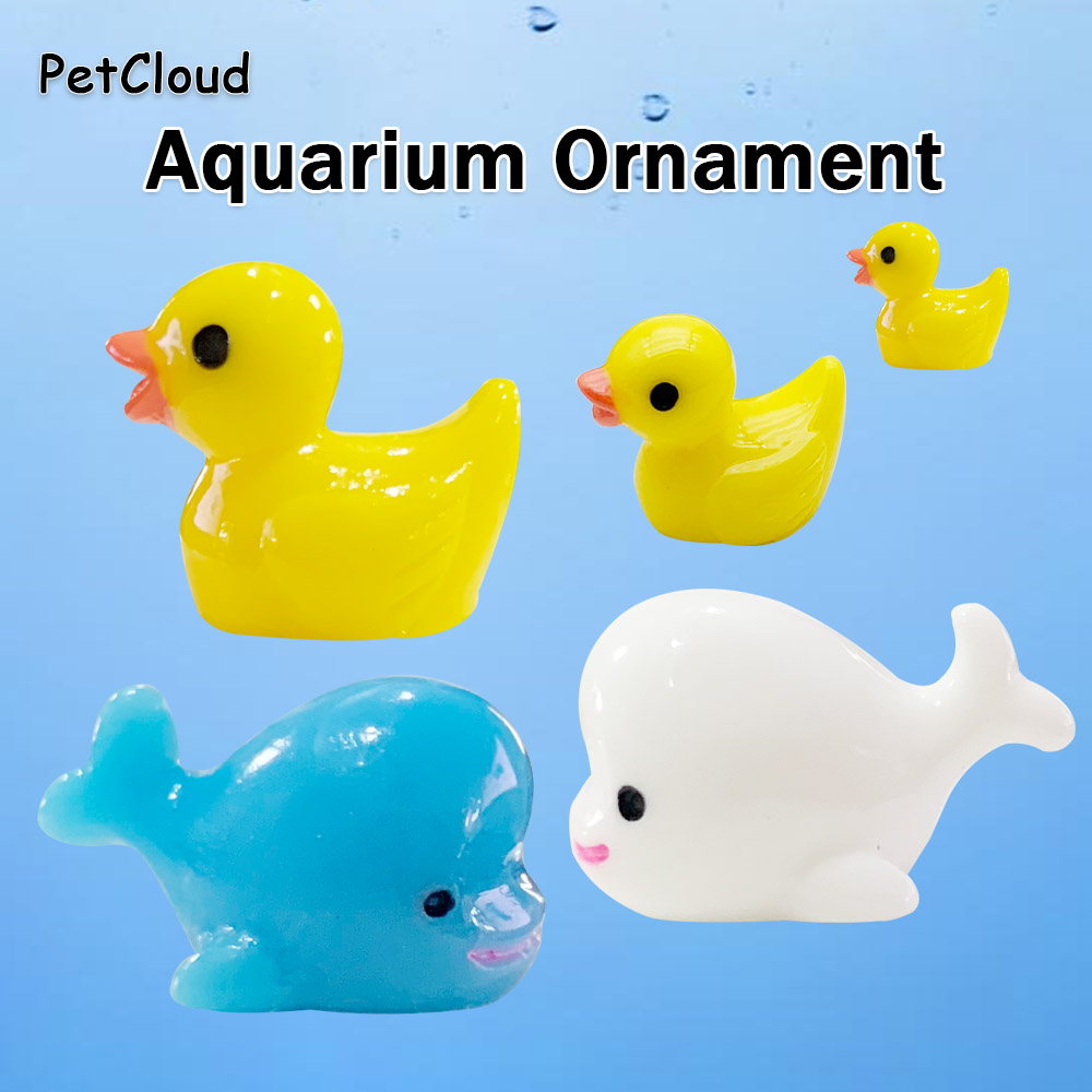 5 stücke Aquarium Ornament Ent – Aquarium Fish Dolphin Bewertung und Preis