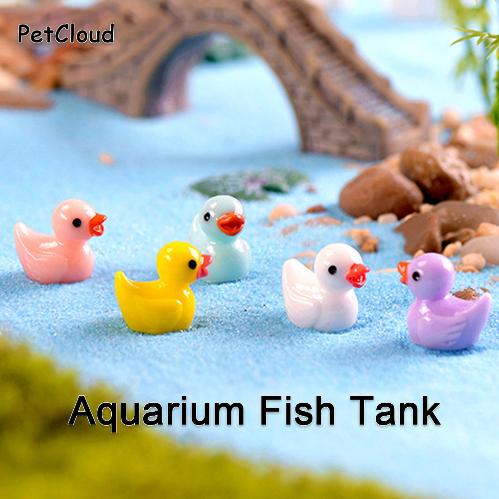 5 stücke Aquarium Ornament Ent – Aquarium Fish Dolphin Bewertung und Preis