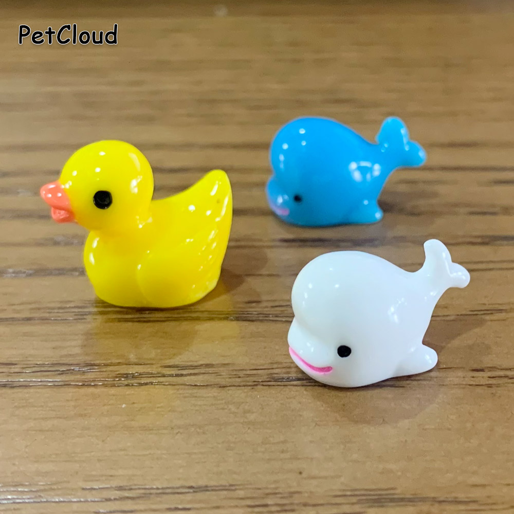 5 stücke Aquarium Ornament Ent – Aquarium Fish Dolphin Bewertung und Preis