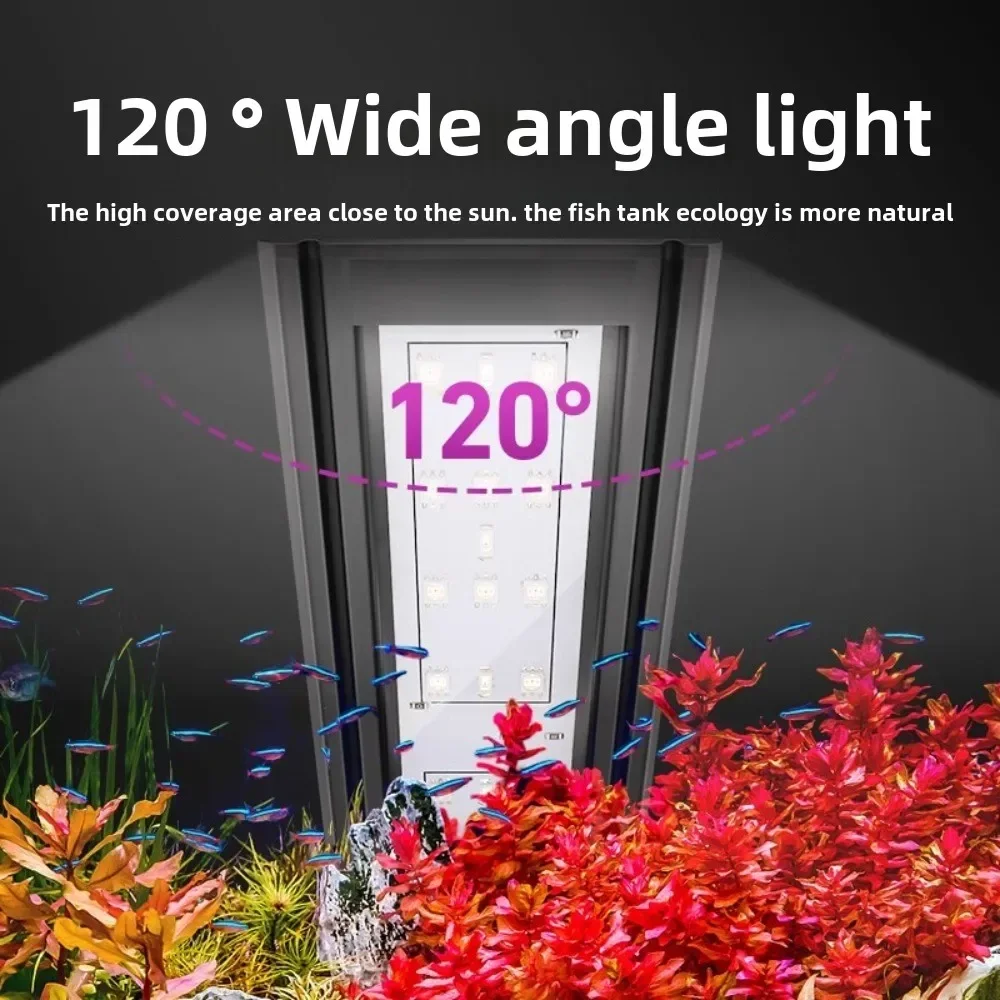 Programmiertes dimmbares Aquar – Aquarium Fish Lamp Bewertung und Preis