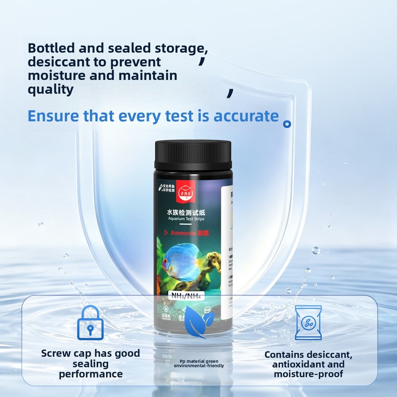 8-in-1 Aquarium-Teststreifen - – Aquarium Test Kit Bewertung und Preis